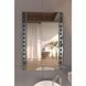 Зеркало прямоугольное для ванной с полочкой LIDZ 140 70см x 50см LD55781400706W 3 из 6