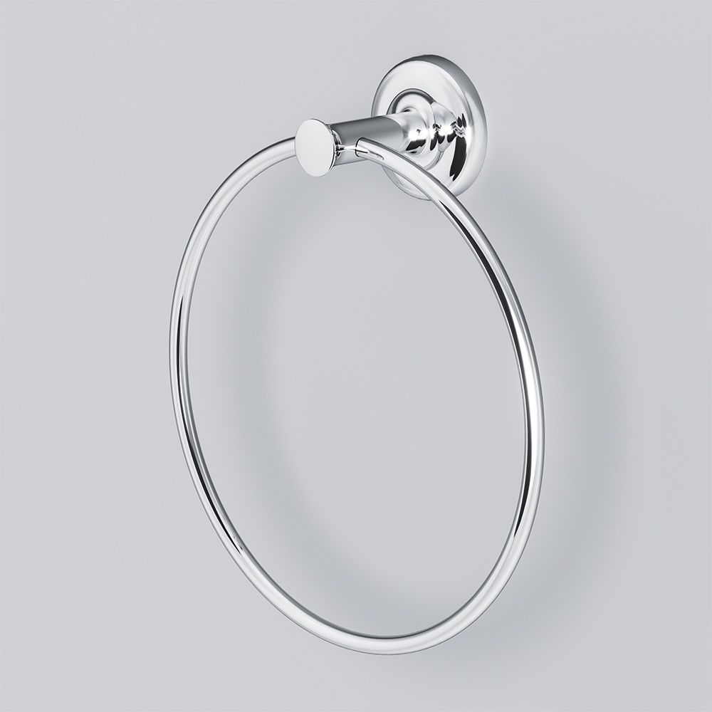 Держатель-кольцо для полотенец AM.PM Like A8034400 200мм округлый металлический хром