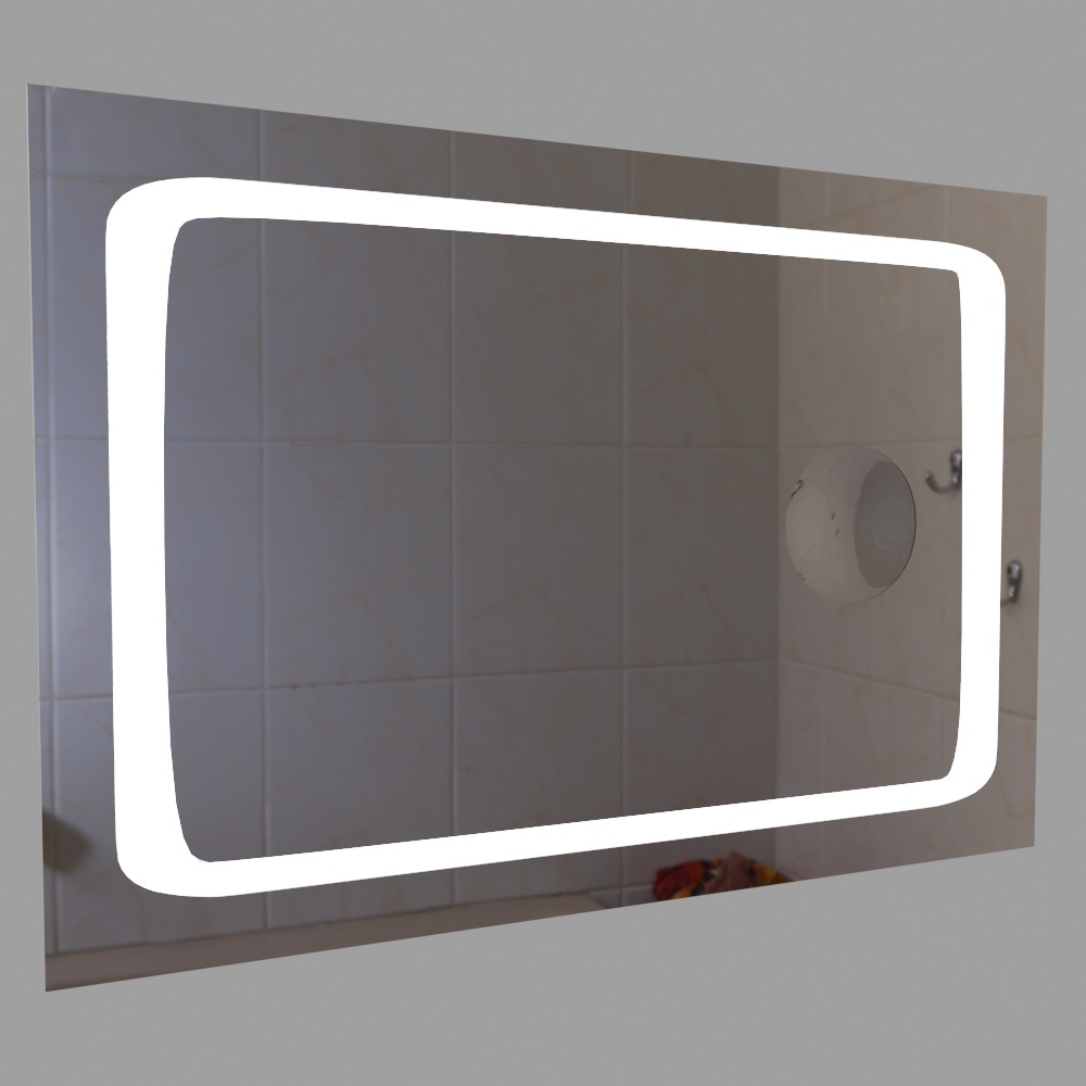 Дзеркало прямокутне для ванної VOLLE VOLLE 55x80см із підсвіткою 16-55-558