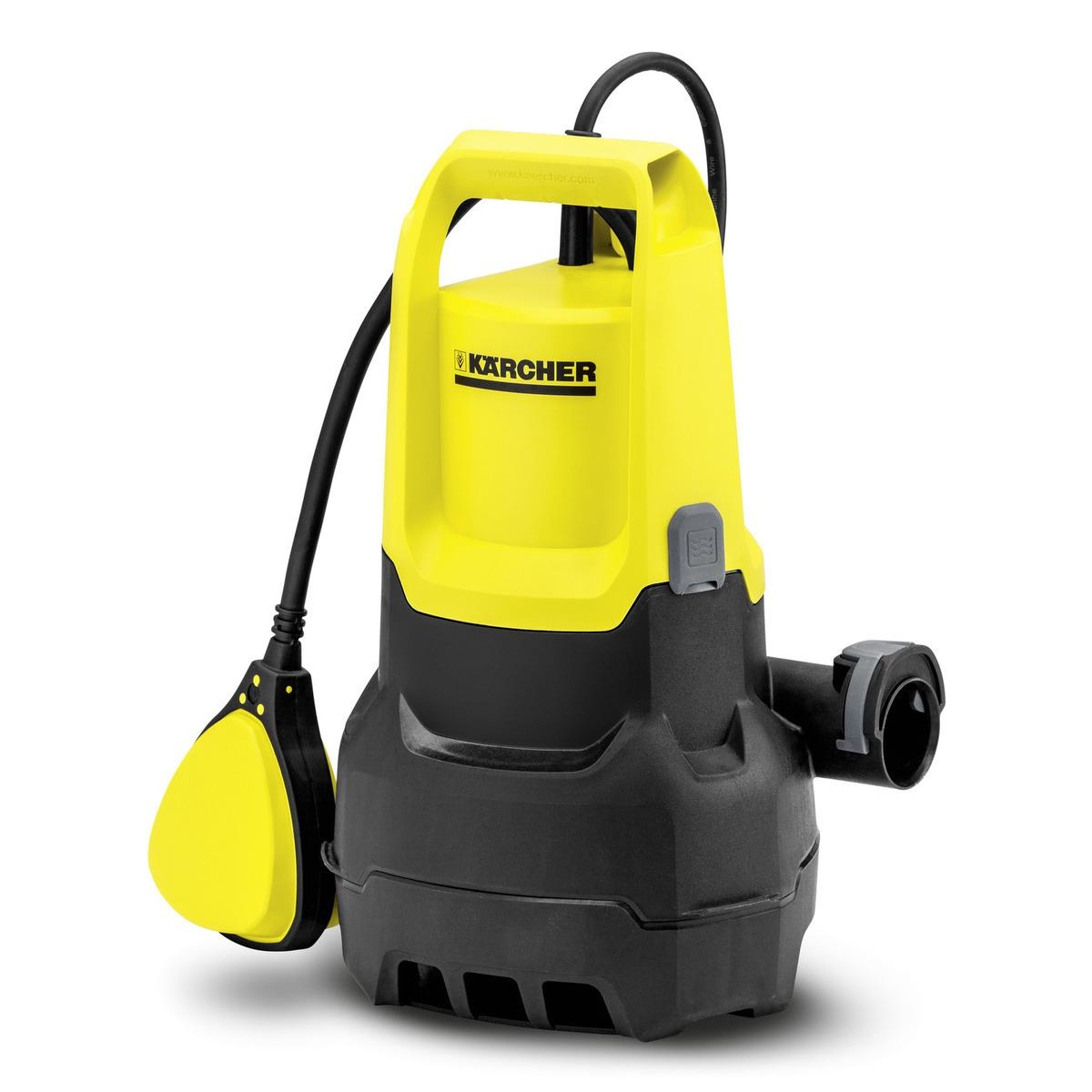 Насос погружной дренажный KARCHER вихревой SP 1 Dirt 250Вт Hmax 4.5м 5.5м³/ч для грязной воды 1.645-500.0