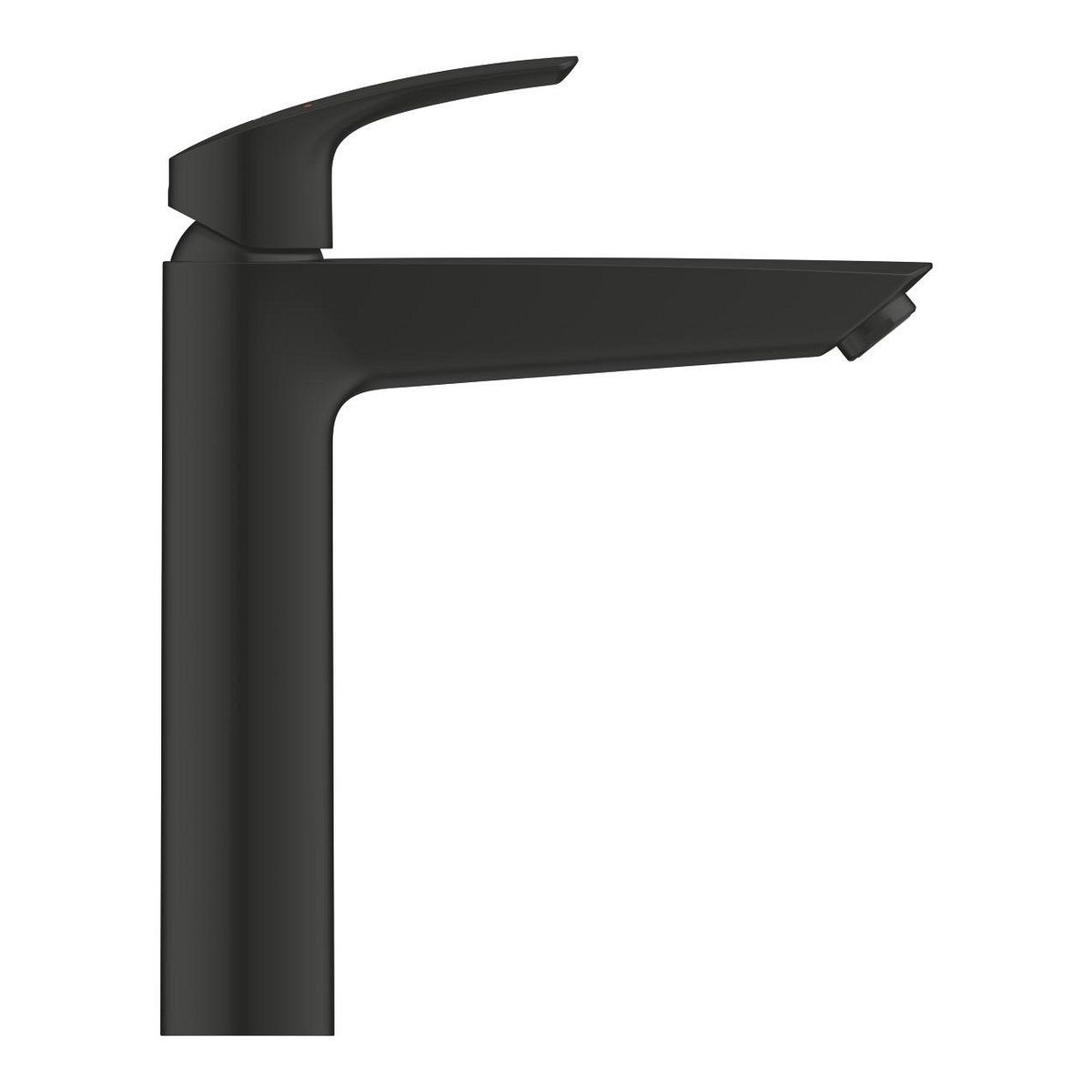 Змішувач для умивальника із високим виливом GROHE Eurosmart чорний латунь 239712433