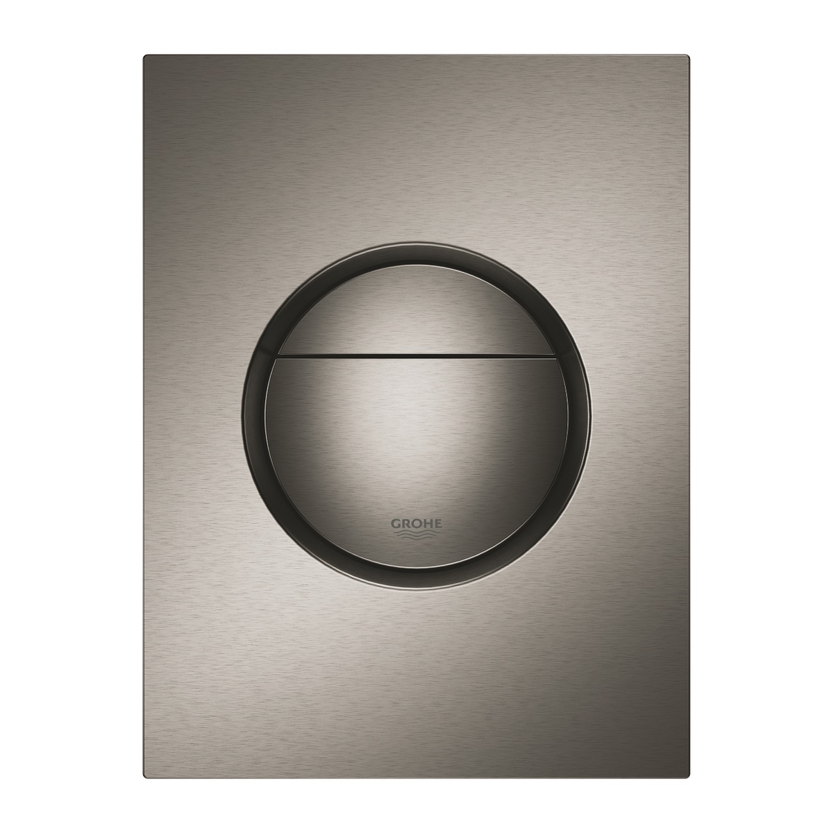 Кнопка слива для инсталляции GROHE Nova Cosmopolitan S пластиковая пневматическая двойная матовая черная 37601AL0