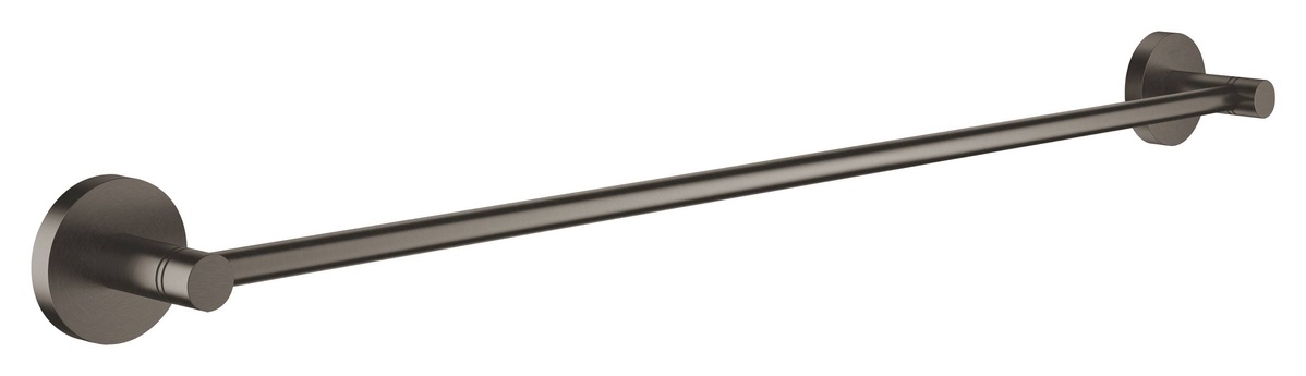 Тримач для рушників GROHE Essentials 40366AL1 654мм округлий металевий сірий