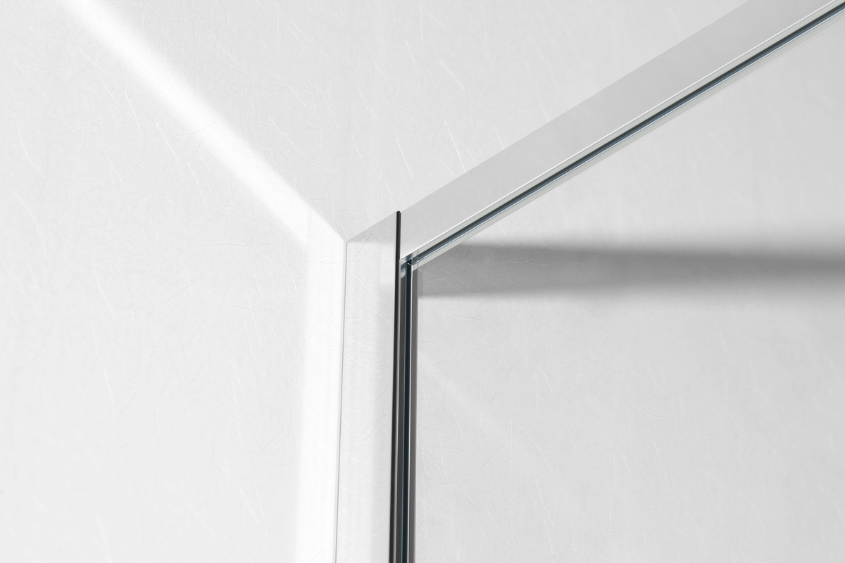 Стенка стеклянная для душа с держателем 200x100см IMPRESE WALK-IN стекло прозрачное 6мм s09110001TR