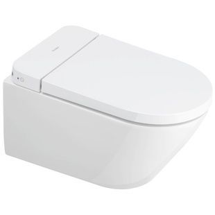 Унитаз подвесной c функцией биде белый DURAVIT D-Neo SensoWash&reg; с сиденьем с микролифтом 654000012004300