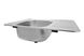 Мийка для кухні із нержавіючої сталі прямокутна KRONER KRP 630x500x180мм мікротекстура 0.8мм із сифоном CV022778 3 з 4