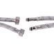 Шланг для підключення змішувача ZERIX ZX3033 зв-вн M10(LONG)x1/2" 120 см нержавіюче обплетення з силіконом ZX3033 (пара) 2 з 2