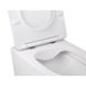 Унитаз подвесной для инсталляции безободковый белый Q-TAP Swan с сиденьем с микролифтом QT16335178W 4 из 5