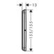 Переключатель потока HANSGROHE ShowerSelect Comfort Q скрытого монтажа латунь бронза 15587140 6 из 6