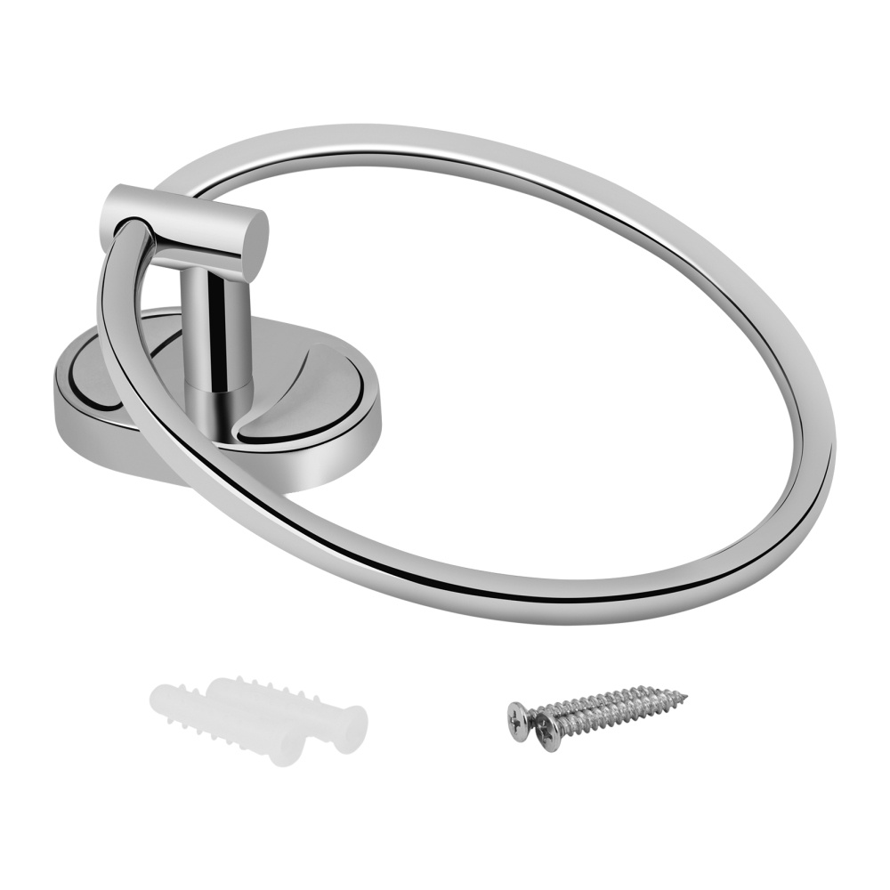 Держатель-кольцо для полотенец LIDZ 114 LIDZCRM1140305 156мм округлый металлический хром