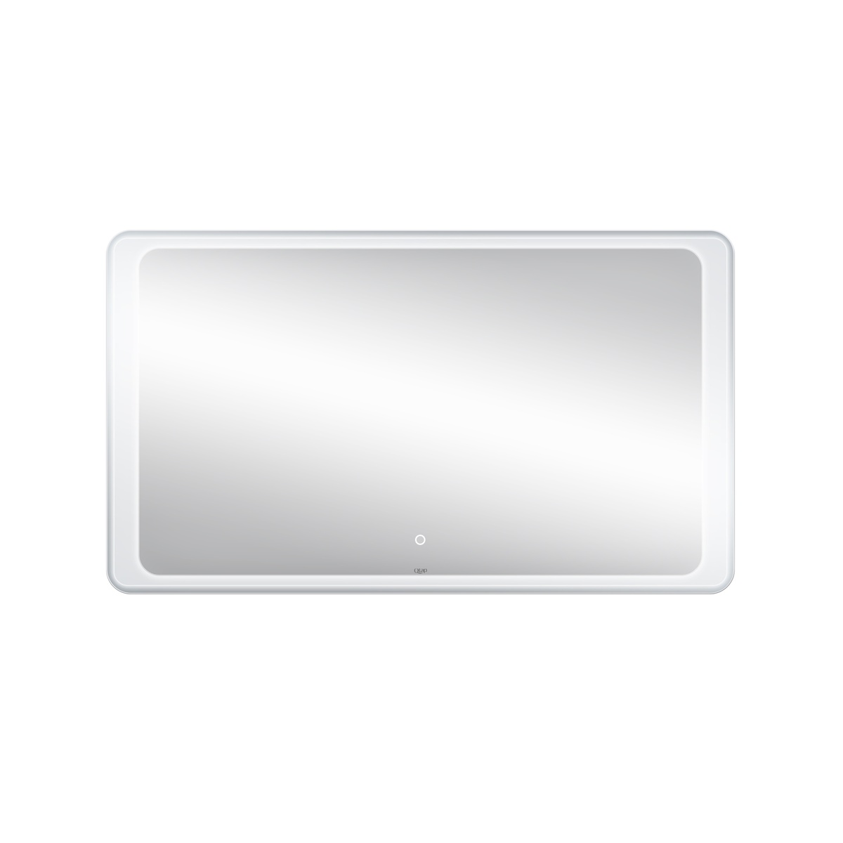 Зеркало прямоугольное в ванную Q-TAP Leo 70x120см c подсветкой сенсорное включение QT1178141870120W