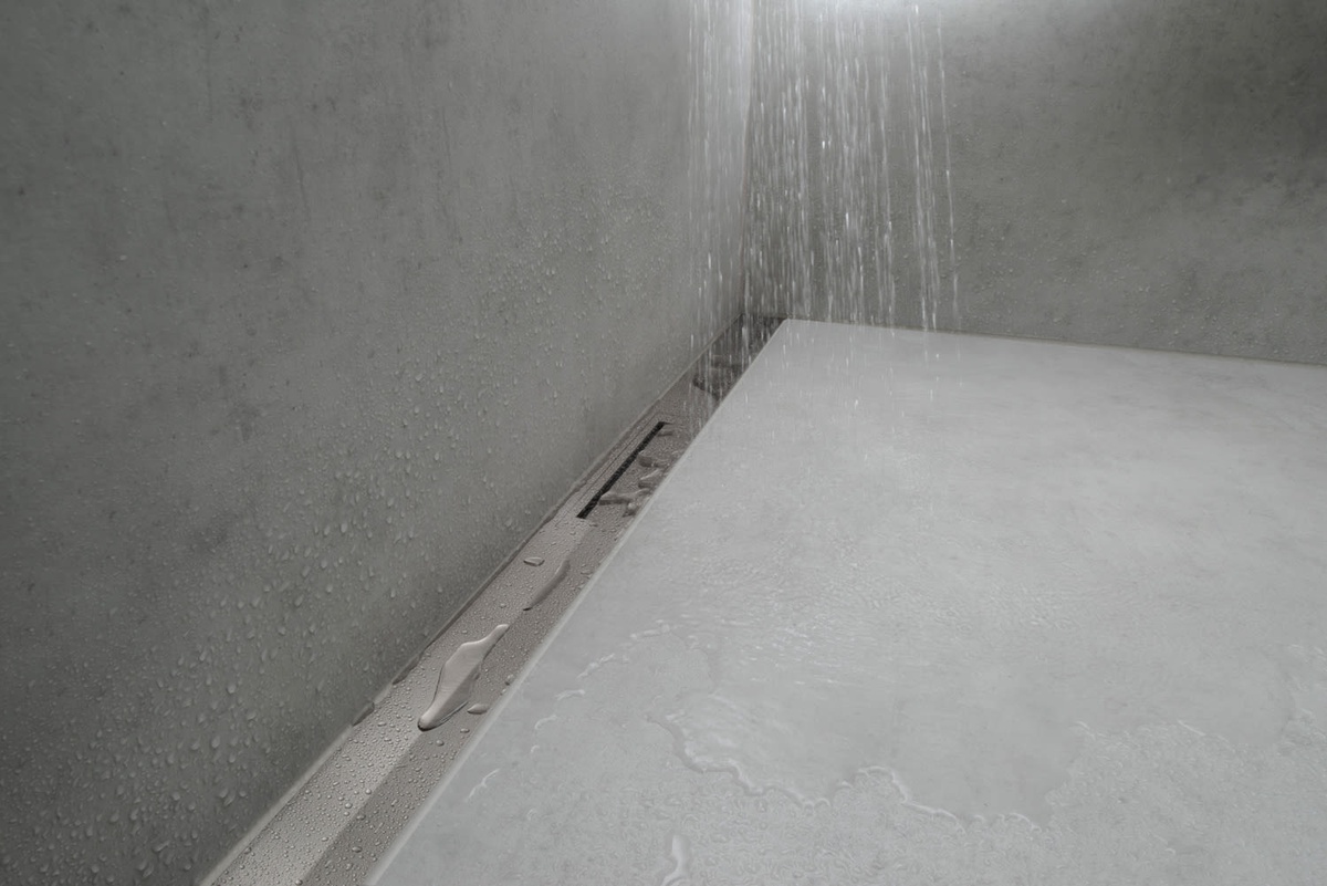 Решітка для душового каналу HANSGROHE RainDrain Flex 900мм цільна сатин 56052800