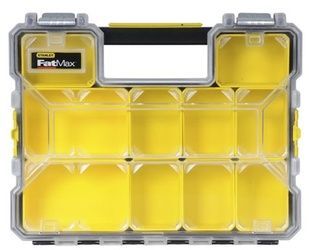 Органайзер Stanley FatMax, 10 контейнеров, влагозащитный, 7.4х44.6x35.7см
