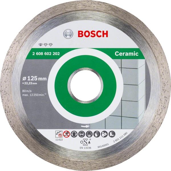 Диск алмазный Bosch Standard for Ceramic 125х22.2мм