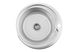 Мийка для кухні із нержавіючої сталі кругла KRONER KRP 510x510x180мм мікротекстура 0.6мм із сифоном CV022767 1 з 5