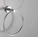 Держатель-кольцо для полотенец REA MIST 05 CHROM REA-80027 155мм округлый металлический хром 7 из 8