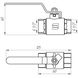 Кран шаровой SELBA SL1506 1/2" вн-вн PN40бар 000009620 2 из 3