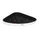 Полиця настінна MVM 320мм кутова округла пластикова чорна BP-26 white/black 3 з 13