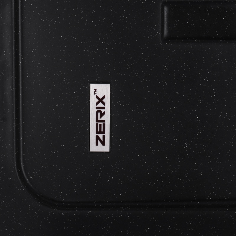 Мойка для кухни гранитная прямоугольная ZERIX ZS-6243S-14 620x435x200мм с сифоном черная ZX4578