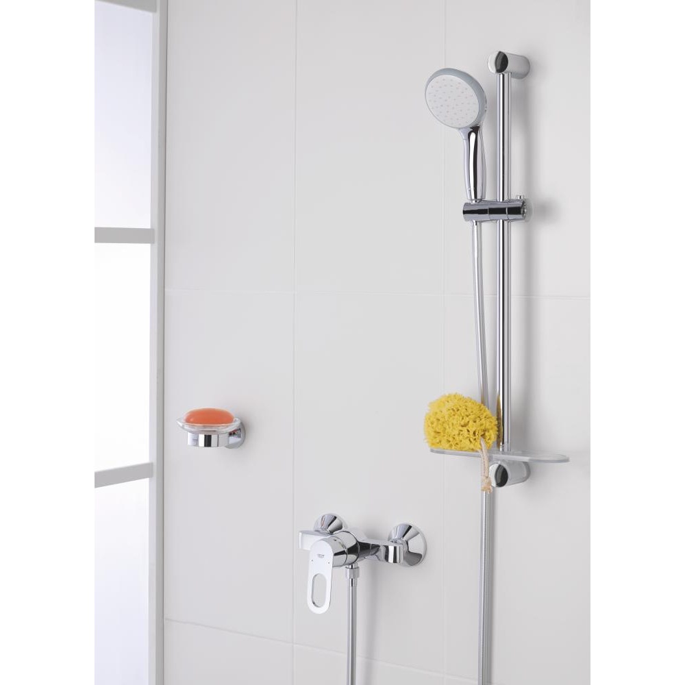 Кран для душової кабіни однозахватний GROHE BauLoop хром латунь без душового набору 23340000