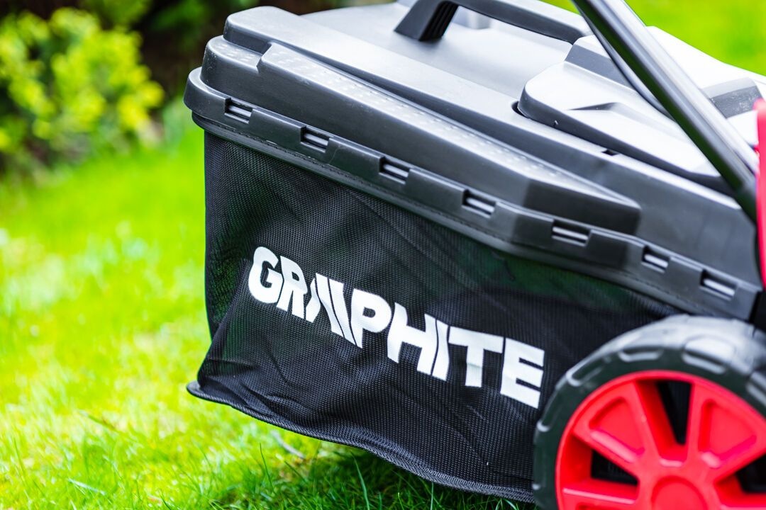 Газонокосарка GRAPHITE 1500Вт 36см 35л 20-50мм 10.1кг