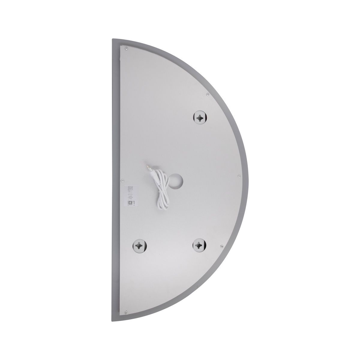 Зеркало фигурное в ванную Q-TAP Taurus 120x60см c подсветкой сенсорное включение антизапотевание QTTAUHR1200