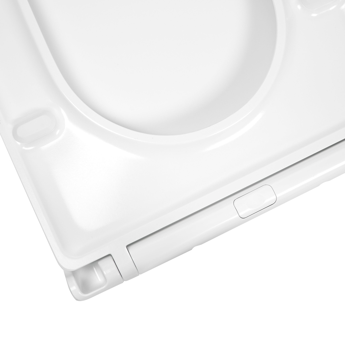 Унитаз напольный безободковый белый Q-TAP Aries сиденье микролифт выпуск в стену QT03222171ARW