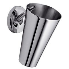 Стакан для зубних щіток HANSGROHE AXOR Starck 40834000 округлий металевий хром