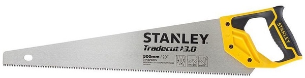 Ножовка по дереву Stanley Tradecut, 500мм, 7TPI