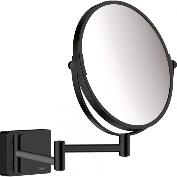 Косметическое зеркало для ванной HANSGROHE ADDSTORIS черный металл 41791670