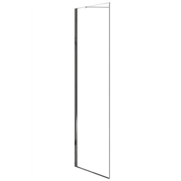 Стенка стеклянная для душа с держателем 190x90см REA MOLIER стекло прозрачное 6мм REA-K8535