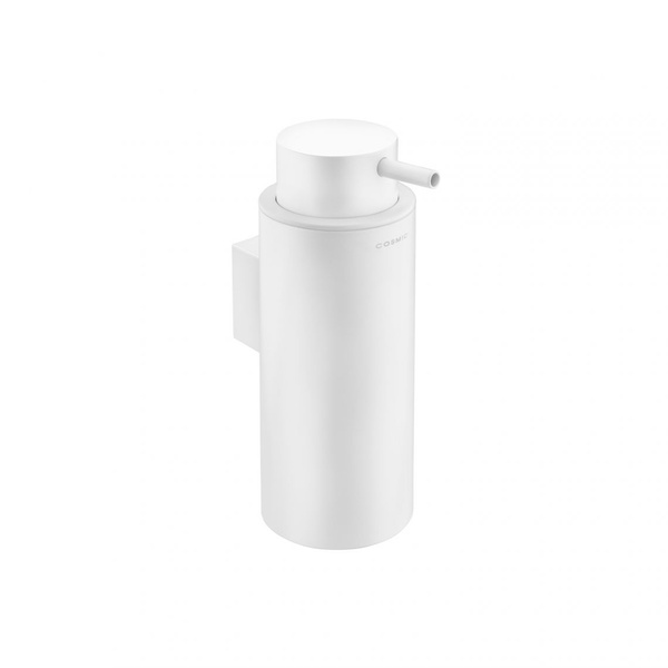 Дозатор для жидкого мыла COSMIC Logic 2516505 настенный на 200мл округлый металлический белый
