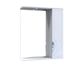Шкафчик подвесной с зеркалом в ванную AQUARIUS MERETE 70x84.8x17см c подсветкой с полочкой белый AQ-U1112664782 1 из 2