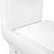 Унитаз напольный безободковый белый Q-TAP Aries сиденье микролифт выпуск в стену QT03222171ARW 13 из 13
