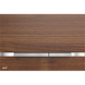 Кнопка зливу для інсталяції ALCAPLAST нержавійка подвійна глянцева коричнева STRIPE-TEAK 1 з 3