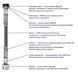 Шланг гибкий для подключения смесителя SOLOMON HY6201 A нр-вн M10(LONG)x1/2" 40 см нержавеющая оплетка 000001042 3 из 3