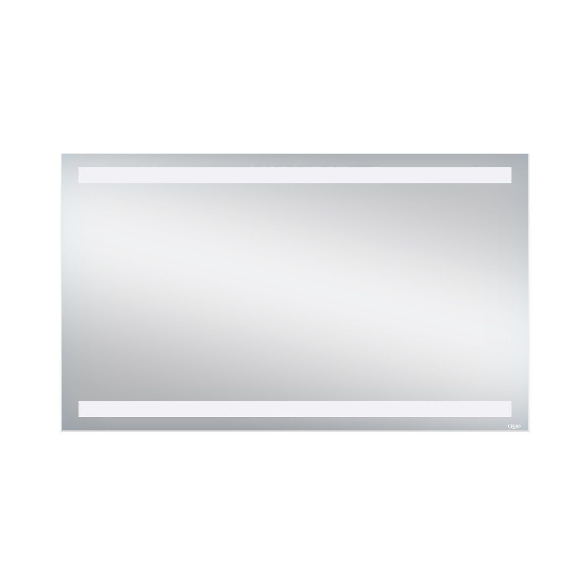 Зеркало прямоугольное для ванной Q-TAP Mideya New 70см x 120см c подсветкой QT2078142270140W