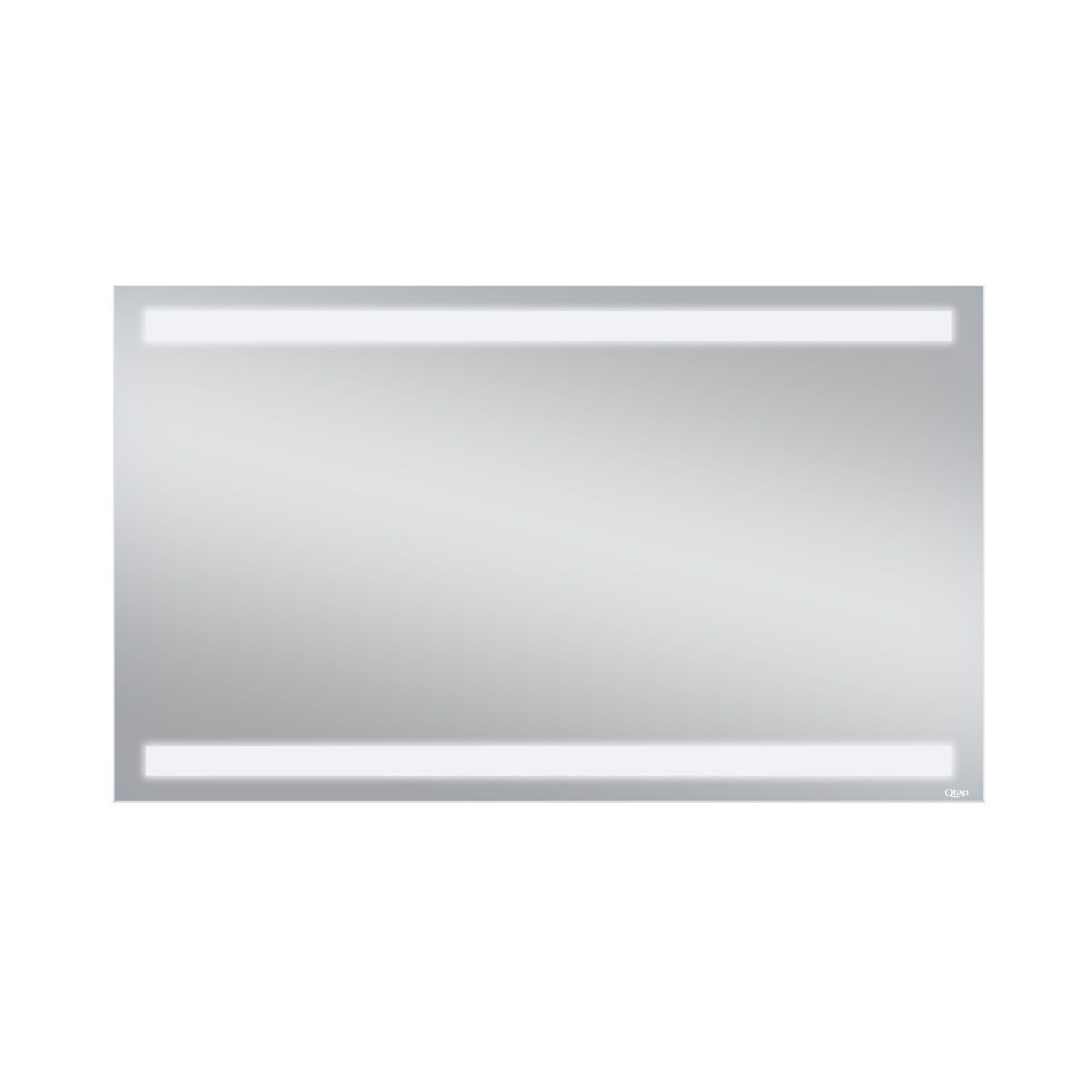 Зеркало прямоугольное для ванной Q-TAP Mideya New 70см x 120см c подсветкой QT2078142270140W