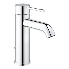 Змішувач для умивальника одновентильний GROHE Essence хром латунь з донним клапаном 23589001