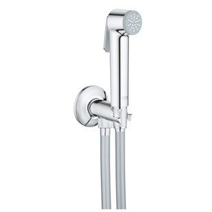 Комплект для гігієнічного душу з підключенням GROHE Tempesta-F 26358000 із бідетою, тримачем та шлангом 1000мм хром CV032470