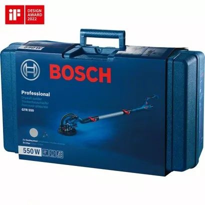 Шліфмашина для стін та стелі Bosch GTR 550 550Вт 225мм 340-910об·хв 4.8кг