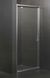 Стінка скляна для душової ніші розпашна EGER 90см x 195см прозрачное скло 5мм профіль хром 599-150-90(h) 3 з 6