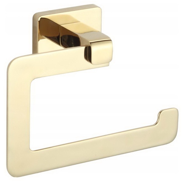 Тримач для туалетного паперу MEXEN ASIS прямокутний металевий золото MEX-7017633-50
