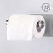 Тримач для туалетного паперу MVM округлий із нержавіючої сталі сатин BSS-1 SS 6 з 12