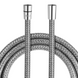 Шланг для душу DROP Snake DuoFlex полімерний з подвійним Анти-Твістом 175 см сірий металік SH-H175-SR 1 з 11