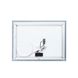Дзеркало прямокутне для ванної Q-TAP Stork 60x80см із підсвіткою сенсорне увімкнення QT157814226080W 4 з 6