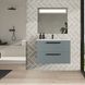 Тумба с умывальником DEVIT Fresh 79.5x55x44.9см подвесная синяя 088730B 4 из 4