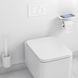 Набір аксесуарів для ванної HANSGROHE WallStoris 27969700 округлий пластиковий білий 6 з 6