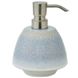 Дозатор для жидкого мыла AQUANOVA Figo настольный на 450мл округлый керамический синий FIGDIS-916 1 из 2