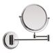 Косметичне дзеркало для ванної LIDZ 140 хром метал LD55791400606CRM 1 з 3